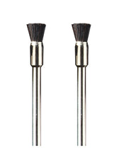 Dremel 405-02 Bristle Brush, 1/8 in Dia, 1/8 in Arbor/Shank, Nylon Bristle